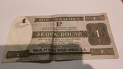 Bon towarowy one dollar