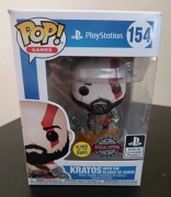 Figurka Funko POP Kratos with the blades of chaos 154 Glows in the dark