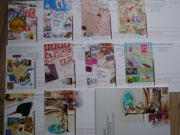 Dzień Filatelisty, Prymusy, karty 10 szt. 2001r. Katowice, Rybnik