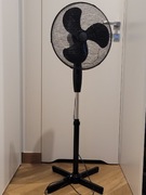 Wentylator stojący czarny – 3-stopniowa regulacja nawiewu