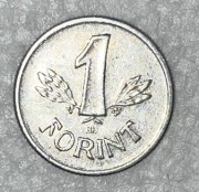 Moneta WĘGRY 1 FORINT 1967