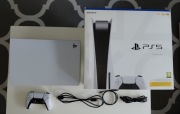 konsola SONY PLAYSTATION 5 PS5 z napędem komplet, zadbana 