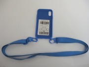 Etui silikonowe do iPhone X na smyczce smyczy