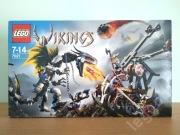 LEGO Vikings 7021 Podwójna katapulta Wikingów vs. smok Ofnir