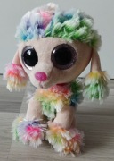 Ty Beanie Boos 2021 Rainbow piesek pudel maskotka 16cm 