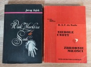 De Sade - Niedole cnoty Zbrodnie miłości | Wiek markiza de Sade - J. Łojek