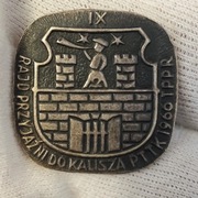 Odznaka PTTK Rajd Przyjaźni do Kalisza 1966