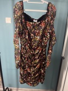 Długa sukienka dlugi rękaw