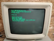 RETRO MONITOR ZIELONY GREEN 