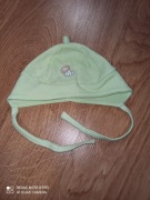 Czapeczka wiązana 0-6M 