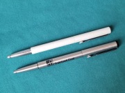 PARKER Vector pióro kulkowe x2 Białe i Stalowe