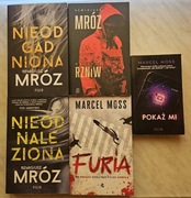 Zestaw 5 dobrych książek (thriller, kryminał)