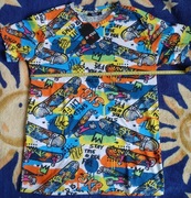 bless fasion koszulka z nadrukiem