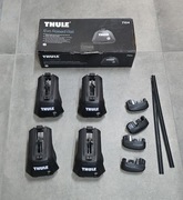 Bagażnik dachowy Thule Evo Raised 7104 – komplet 4 stopy i 2 belki