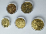 Monety kolekcjonerskie Orlen motocykle zestaw Junak Osa Gazela