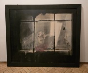 Obraz olejny Hanna Karczewska "Portret z pamięci VI" 1981r
