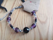 Bransoletka z kryształkami