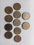 20zł zestaw 11sztuk 1984-1990 + 50zł 3sztuki 1990