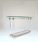 Konsola Stolik w stylu Hollywood Regency. Glamour