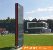 Pylon reklamowy Premium  3 m baner LED Producent