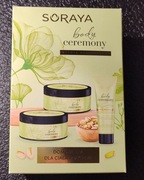Zestaw Soraya Body Ceremony Pistacja wanilia krem masło scrub