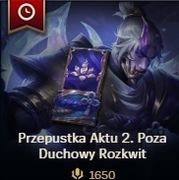 Przepustka Poza Duchowy Rozkwit: akt 2 (1650 RP) LOL