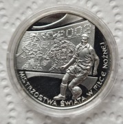 Moneta 10 zł 2002 r. Mistrzostwa Korea - Japonia