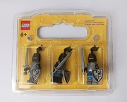 LEGO Rycerz Black Falcon - komplet 3 figurek - LEGO Castle 
