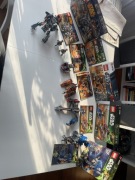 Zestawy LEGO Star Wars (75040, 75000, 9491, 75012, 75002) Pudełka i Instru