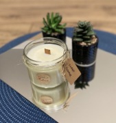 Świeca sojowa od Sikorki sweet home 235ml handmade