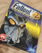 Fallout 2 II box pudełko cały zestaw wersja pl Polska bardzo dobry stan 