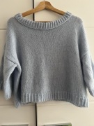 Błękitny sweterek Handmade