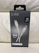 SBS Kabel USB-C  Lightning 20W | 2 m | iPhone / iPad