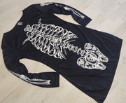 strój wampir drakula szkieletor kościotrup halloween L nr 199