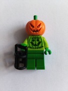 Lego minifigurka Dyniogłowy Kościotrup na Halloween
