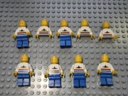 KLOCKI LEGO FIGURKI LUDZIKI TORSY NOGI UNIKATOWE ELEMENTY  OD 1ZŁ LICYTACJA
