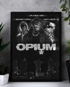 Plakat A3 opium Playboi Carti, Destroy Lonely, Ken Carson