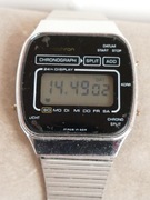 Eurochron Chronograph LCD stary zegarek z wyświetlaczem