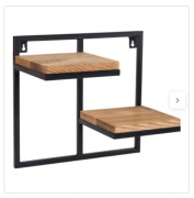 Kwietnik Wiszący Your Loft Design Black Oak 38,5x20x35 Lens M