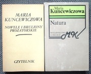 Maria Kuncewiczowa Nowele i bruliony prozatorskie Natura