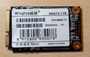 Dysk SSD mSata 1TB Wicgtyp + adapter