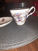 KAROL i DIANA - wspaniała  porcelanowa  i rocznicowa   filiżanka 