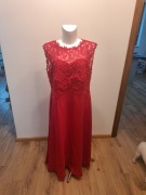 Sukienka maxi czerwona na wesele bonprix