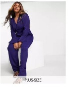 Kombinezon damski chabrowy rozm. 50 Little Mistress polyester z elastanem