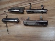 Klamki BMW E23 z wkładkami - komplet - chrom 