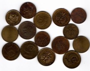 Zestaw monet 2 i 5 złotych 1975, 1976 ... PRL