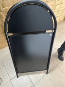 POTYKACZ STOJAK REKLAMOWY Stalowy 70x100