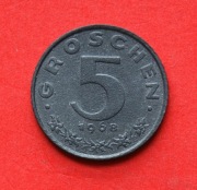5  Groschen   1968  r  -     Austria    