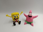 Figurka z masy cukrowej SpongeBob Patryk Rozgwiazda Duże Toppery na tort 