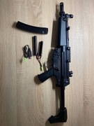 ASG Mp5 + bateria, ładowarka i magazynek